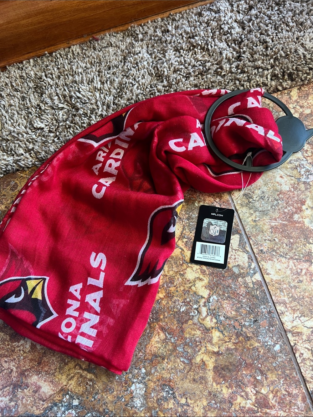 Cardinal Scarf infinity sheer NFL new